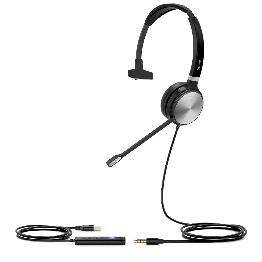 USB & 3.5mm Mono Headset