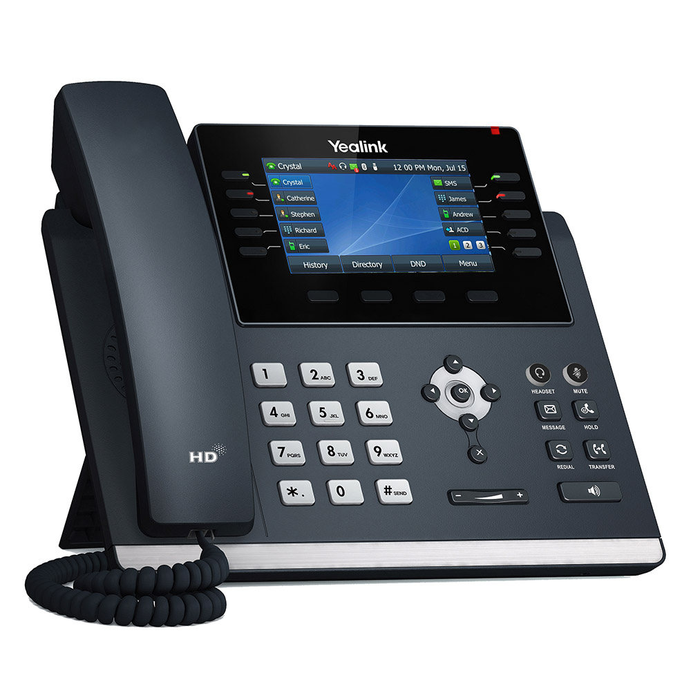 Gigabit IP Phone with Dual USB Ports and 4.3" Colour LCD - Image 2