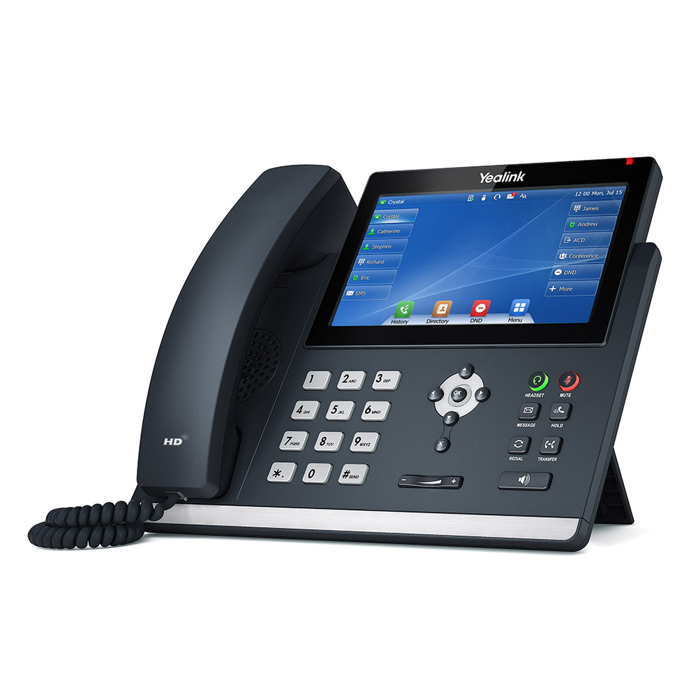 Gigabit IP Phone with Touch LCD and Dual USB Ports - Image 2