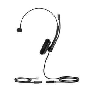 RJ-9 Mono Wired Headset